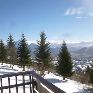 Studio Entier Au Calme Avec Vue Panoramique Exceptionelle à 1500m Appartement
